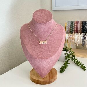 Gold Plated Freshwater Pearl Necklace